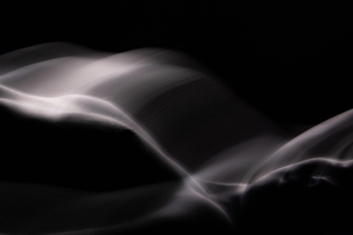 Abstract Figurative Fine Art Photography - Abstracts in Light Impressionist figurative photography showing an ethereal study of human form and shadow with soft focus, painterly aesthetic.